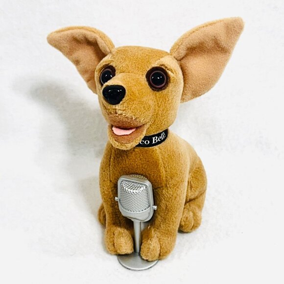 Taco Bell "Yo Quiero Taco Bell" Chihuahua Singing Plush "Chances Are" - Picture 1 of 10